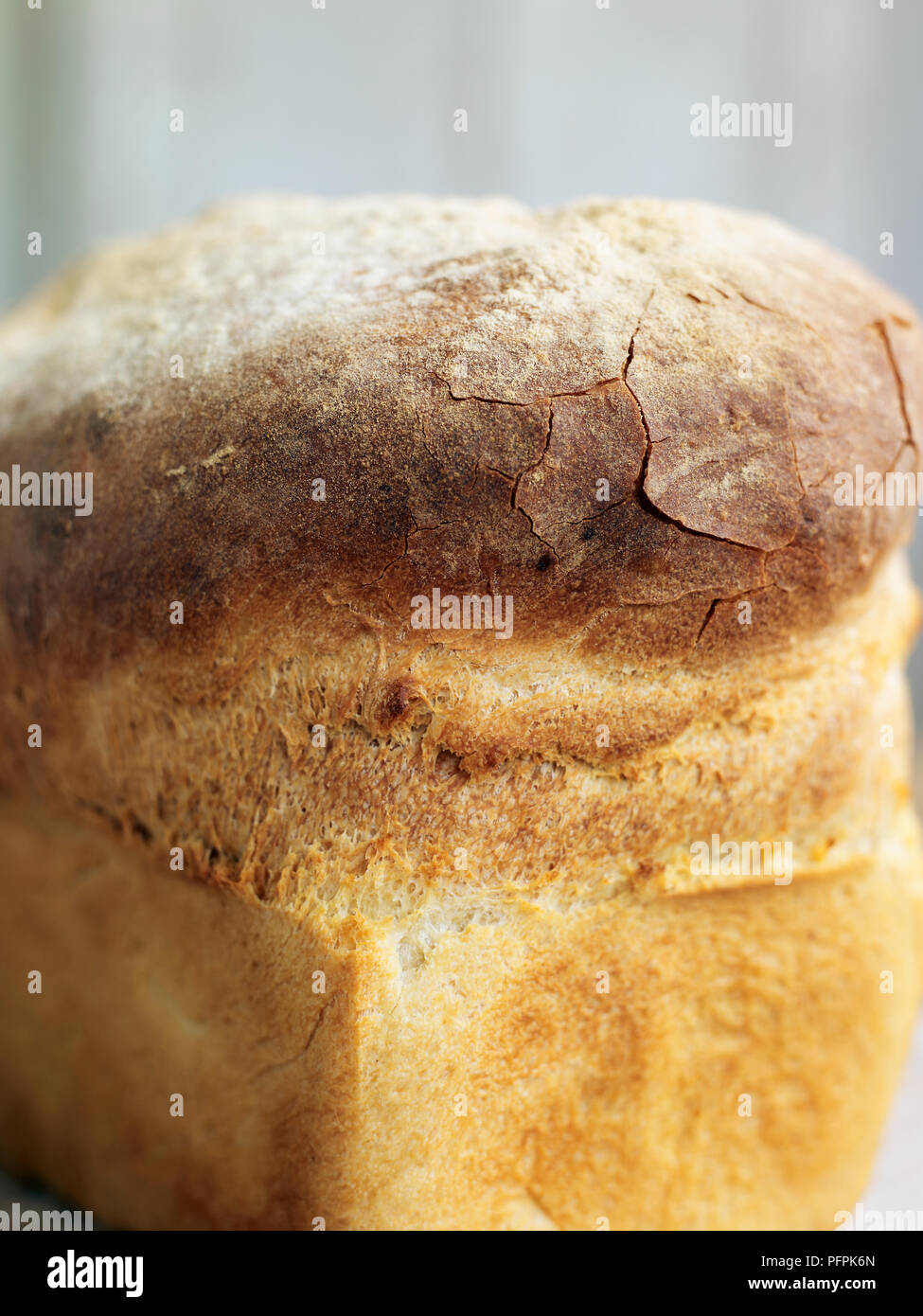 Brotkruste, close-up Stockfoto