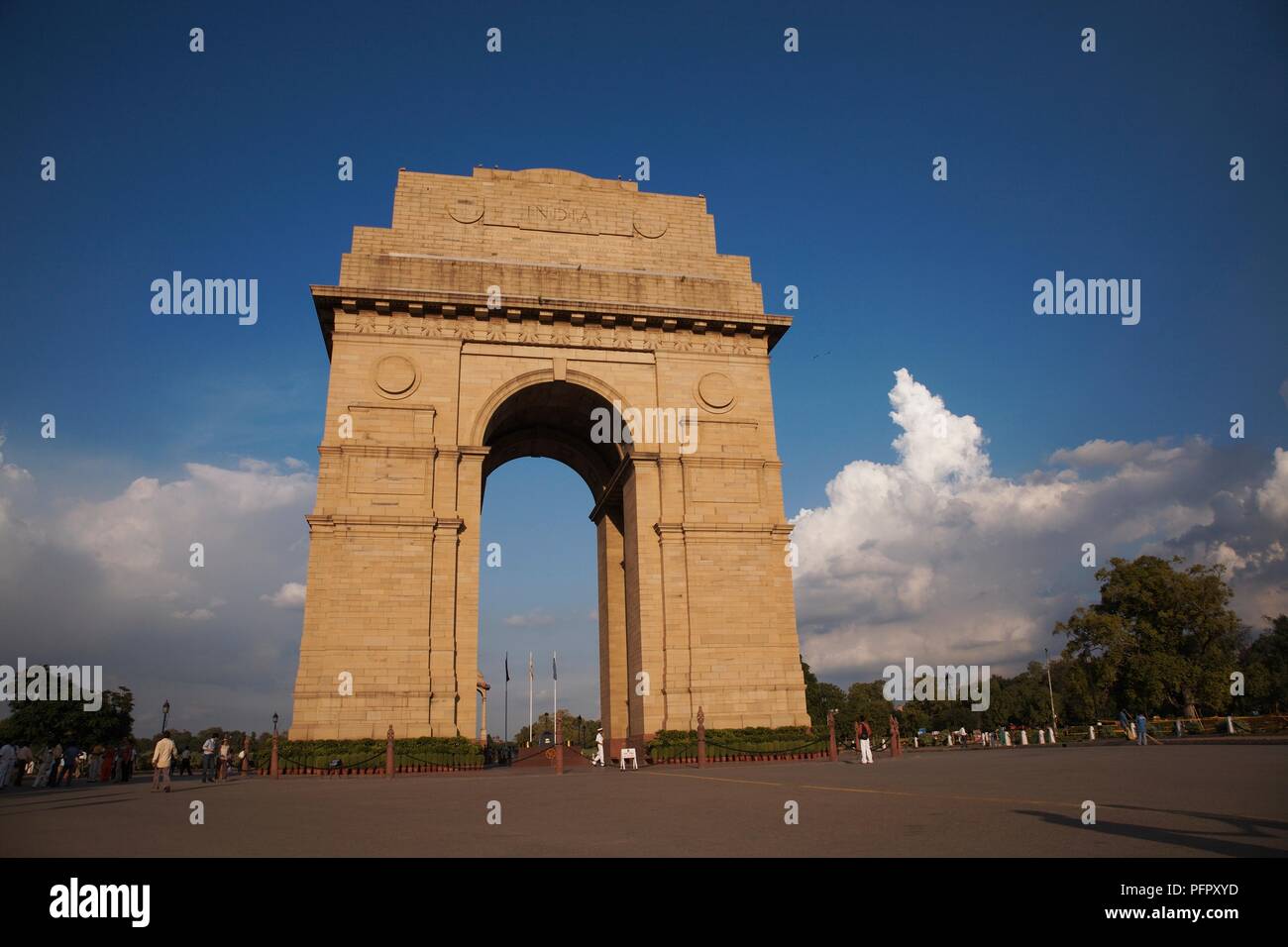 Indien, Delhi, India Gate Stockfoto