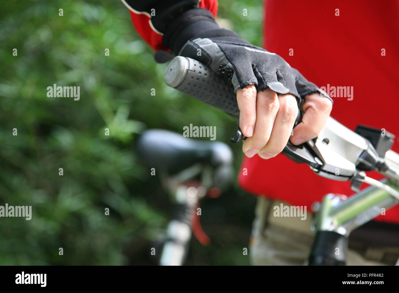 Fahrradbremse Stockfoto