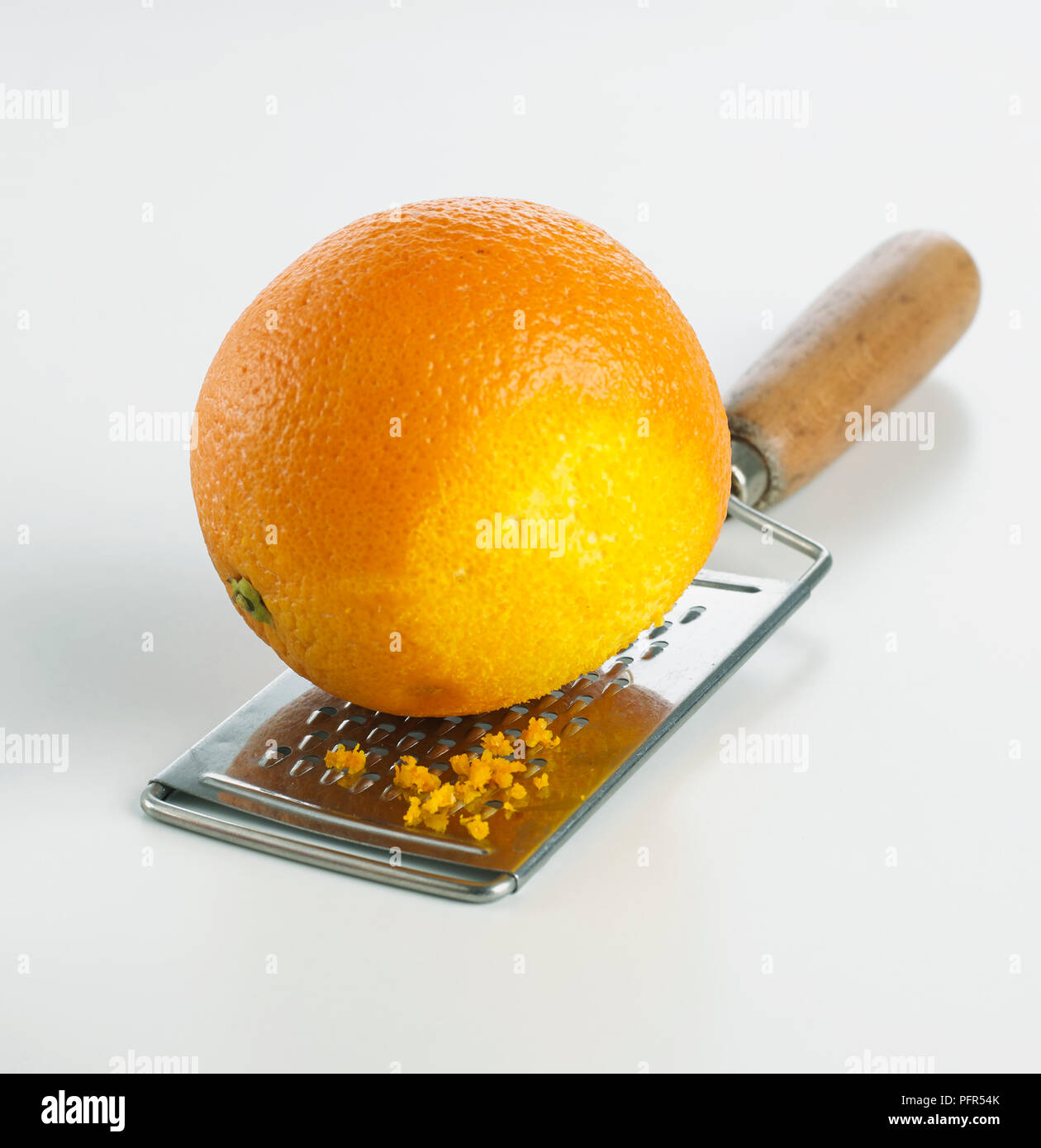 Gitter eine orange Stockfoto