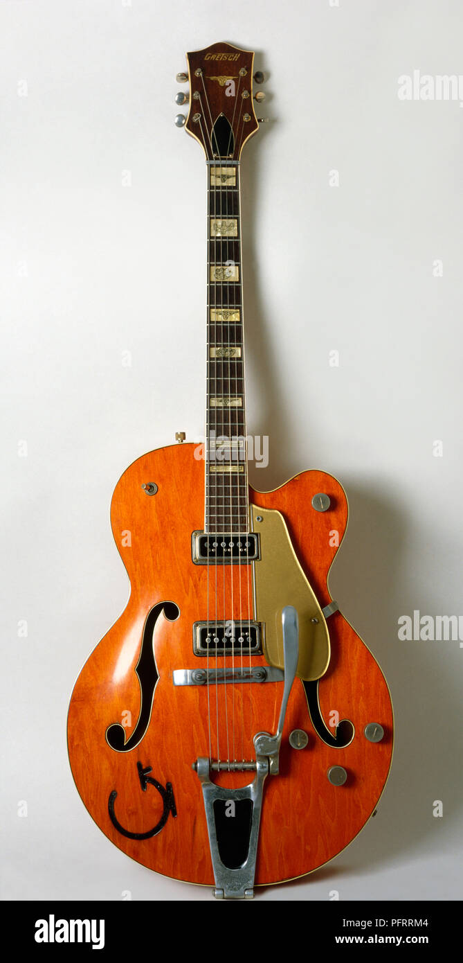 1956 Gretsch 6120 Hohlkörper Stockfoto