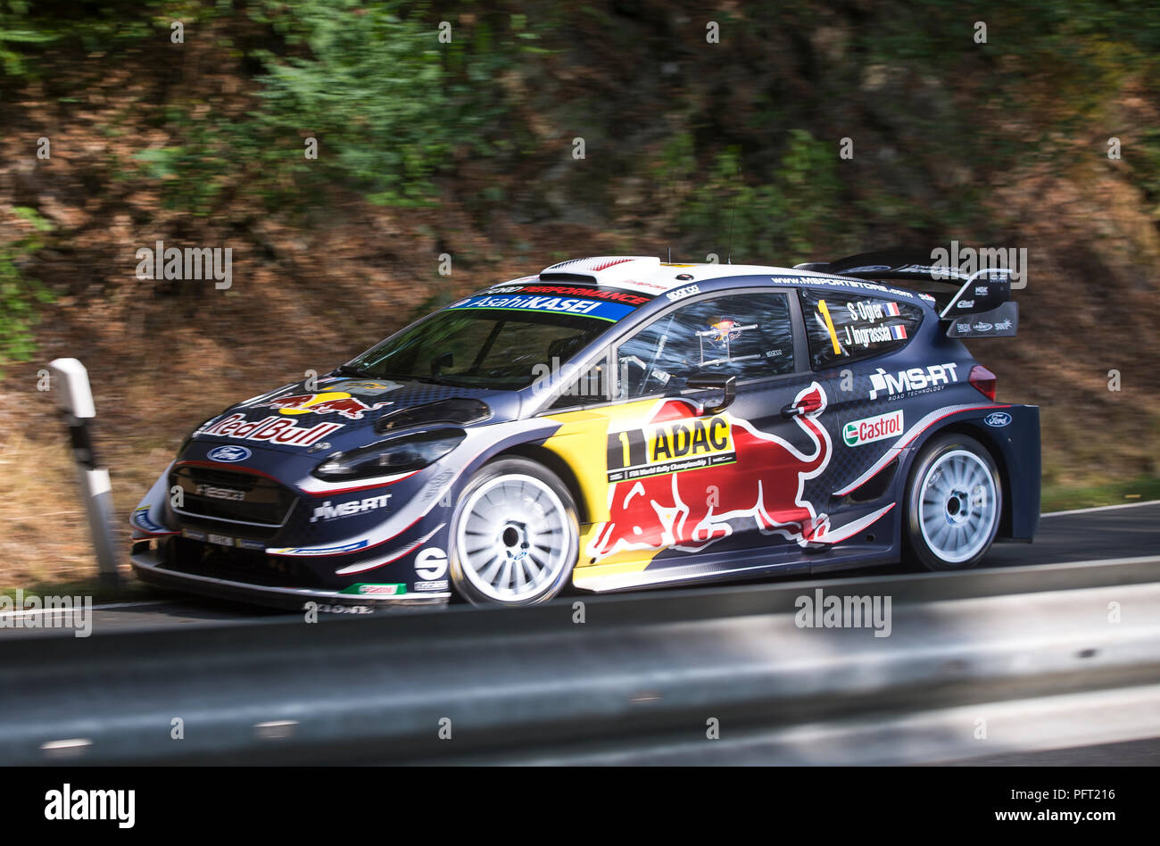World Rally Cars @ Rallye Deutschland August 2018 Stockfoto