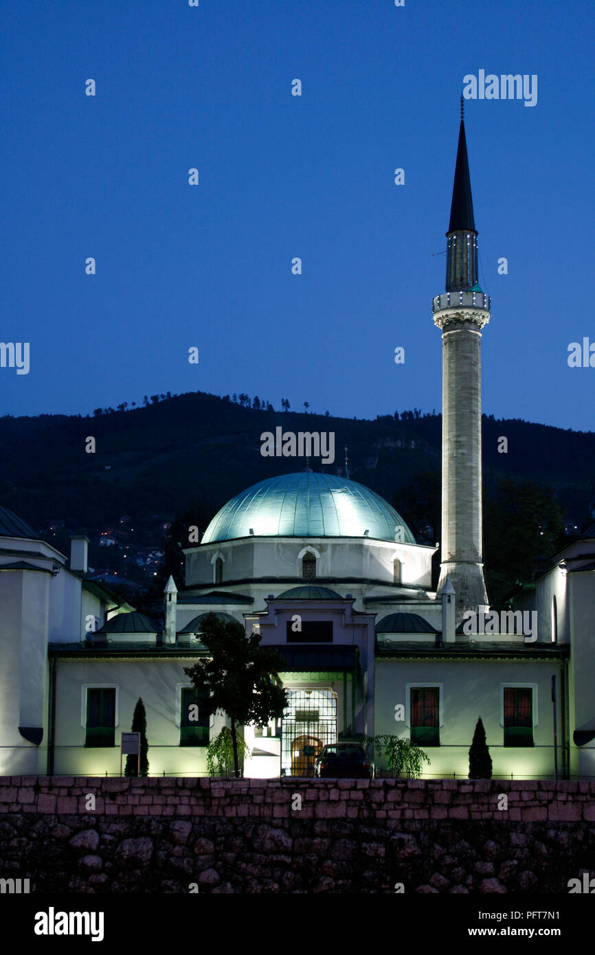 Bosnien, Sarajavo, Emperor's Moschee Stockfoto