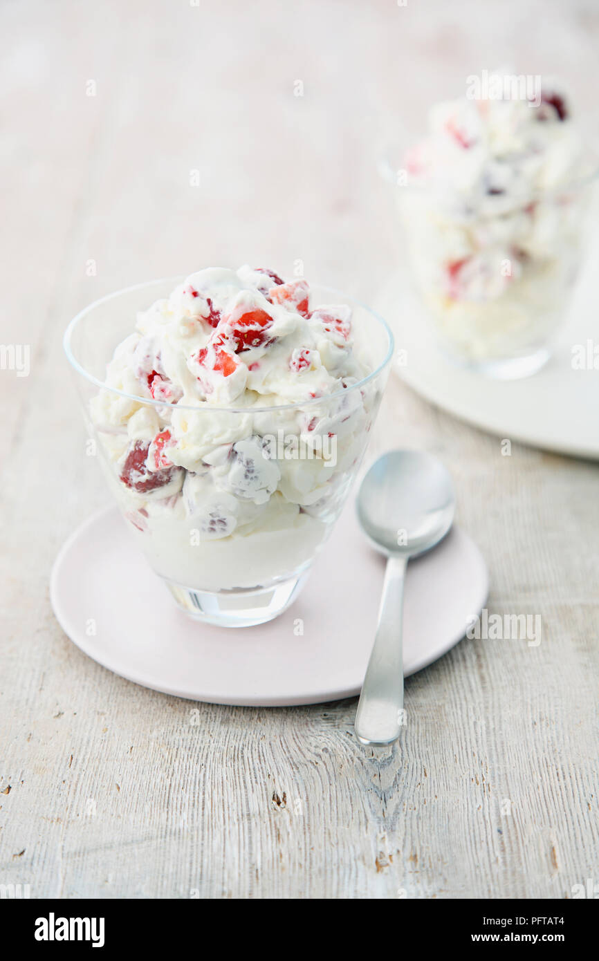 Eton mess Stockfoto