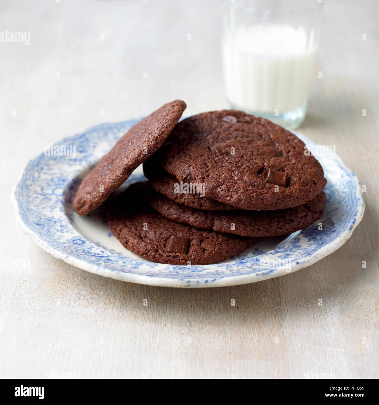 Chocolate Chip cookies Stockfoto