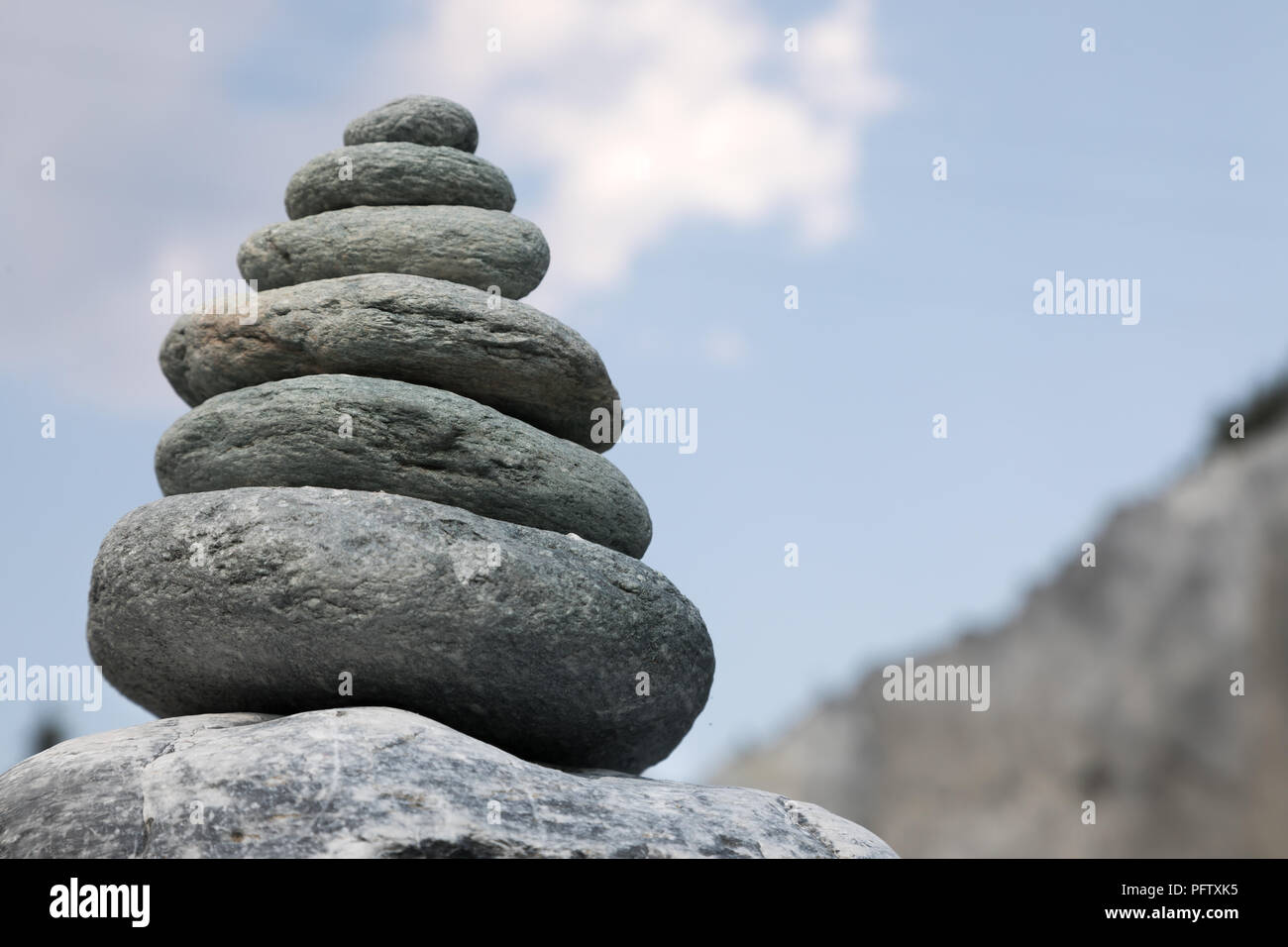Stein Turm im Rheintal Stockfoto