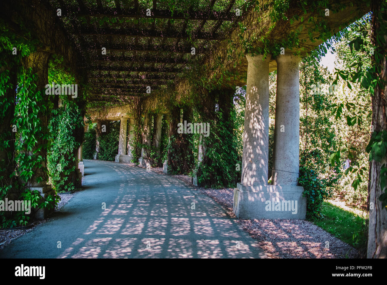 In der Pergola Park in Wroclaw, Polen Stockfoto