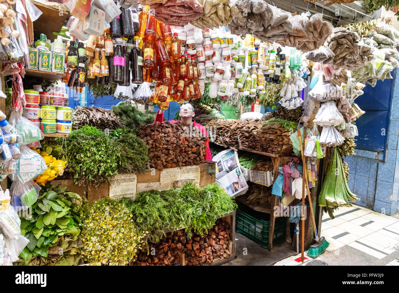 Zentrale Markt in San Jose Costa Rica Stockfoto