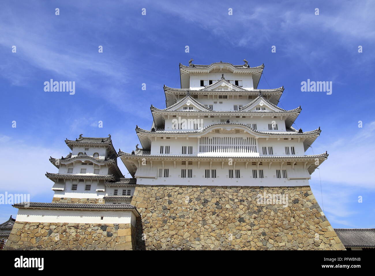 Burg Himeji in Japan Stockfoto