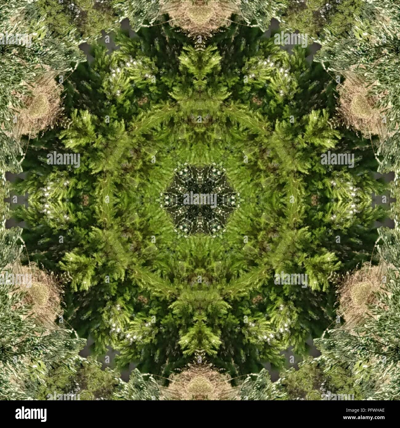 Abstrakte Kaleidoskop Stockfoto