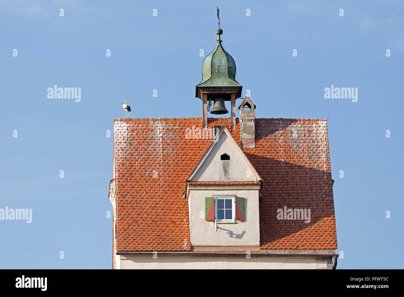 Wassertorturm (Wasser Torturm), Isny, Allgäu, Baden-Württemberg, Deutschland Stockfoto