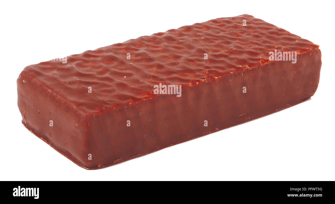 Schokolade Süßigkeiten isoliert auf einem weißen Stockfoto