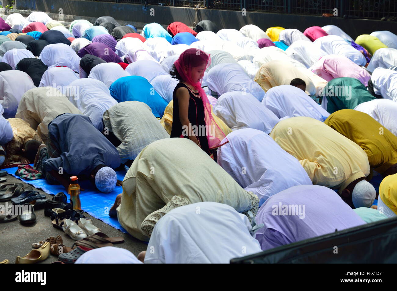 Eid in Kolkata Stockfoto