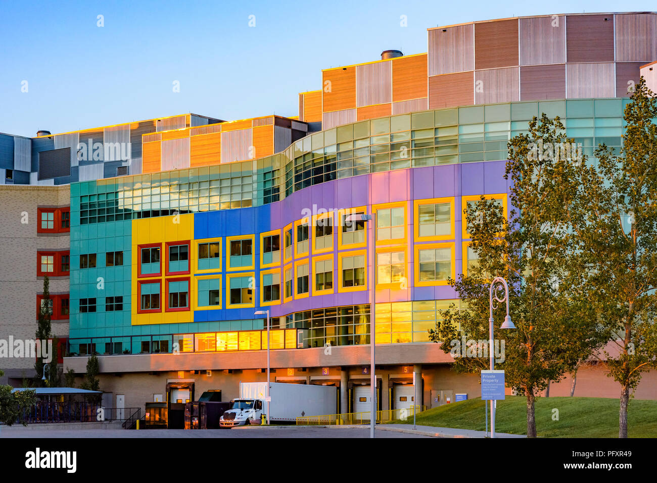 Kinder Krankenhaus in Alberta, Calgary, Alberta, Kanada. Stockfoto