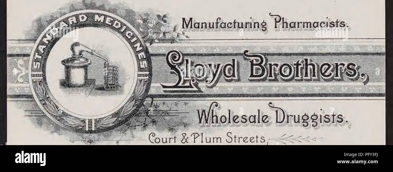 . Curtis Tore Lloyd Briefe an Walter Deane, 1883-1917 (inklusive). Korrespondenz; Lloyd, C.G. (Curtis Gates), 1859-1926; Deane, Walter, 1848-1930; Botaniker. J. U. Lloyd, N. yshle^ Lloyd. Lloyd. M a n u f u ri n g" Th a rm ein CI-Sts. ^7^ ruggists Großhandel. Hof&amp;? lum Straßen;=-= (Cincinnati, 0. 4 TL-ey, aber das ws kann p -^. rhaps sicher die Meisten von Ihnen im nächsten Jahr näher an Zuhause, aber wir werden die gl-ID, wenn Sie p v^r uns von majifing wie Wachsen iv ihre neighborrodd und wenn m carcnot bekommen Sie sonst - Wer. re kann Cal ich auf Sie. Wir hav^l^Ad eine Reihe von botoTdcal box ^s miM im Winde. Stockfoto