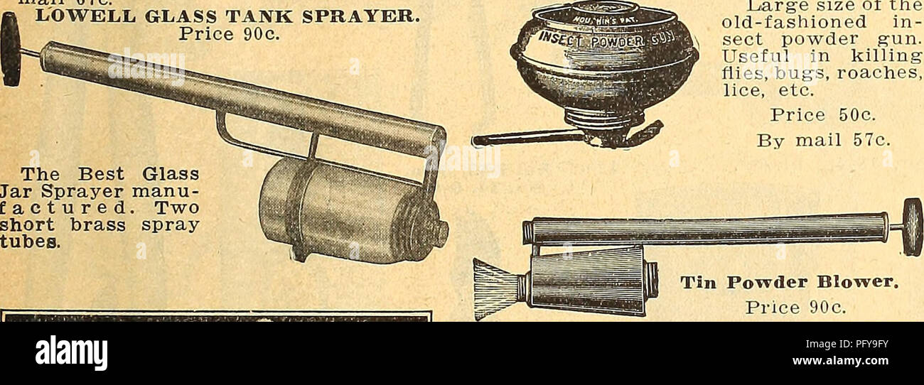 . Currie's Farm&amp; Garten jährliche: Frühling 1922 47. Jahr. Blumen Samen Kataloge, Leuchtmittel (Pflanzen) Samen Samen Kataloge Kataloge; Gemüse; Baumschulen (Gartenbau) Kataloge; Pflanzen, Zierpflanzen Kataloge; Gartengeräte und Zubehör Kataloge. Dickey Duster - Für ap-Ai & Amp;^ grachtenboot Bug Tod, Slug iW #3 Schuß, etc., trocken, 60 C. Durch *-*^*-^ mail 67 C. LOWELL GLAS TANK FELDSPRITZE, Preis 90 C. Wird Spray zwei Zeilen so einfach und Q, uiekly als ein. Für alle INSEKTIZID UND PILZE - CIDE PULVERN. Pulver Steuerventil ist aus Messing. Zahnräder haben Zähne schneiden und führen Sie bequem und einfach. Ventilator ist mit vier b Stockfoto