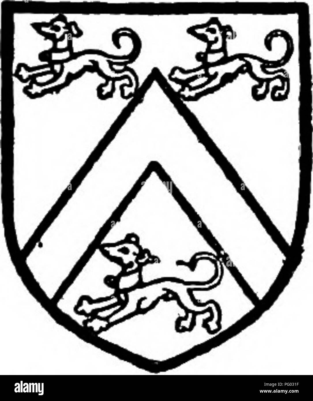 . Die Victoria die Geschichte der Grafschaft Surrey. Natural History. 100 FARNHAM SEALE o o PoYLK. Sii habe r ein sal-Reifen gules und eine Grenze sable beisanty. TONGHAM MANOR scheint Herrenhäuser ein Herrenhaus gerechnet wurden so früh wie 1360, als Henry de la Poyle ein Gericht hier für die Länder, die er der Bischof gehalten." "Diese Länder zu Henry von seinem Großvater Walter de la Puille bestanden hatte, 'Wer war anhängig ist ein Mietshaus in Twang-ham", 60 Hektar Ackerland, Mieten aus sieben Mieter, etc., von Ser-vice für ein Siebtel der Vergütung ein Ritter der Bischof von Winchester, in 1299.8 Im Jahr 1317 Stockfoto