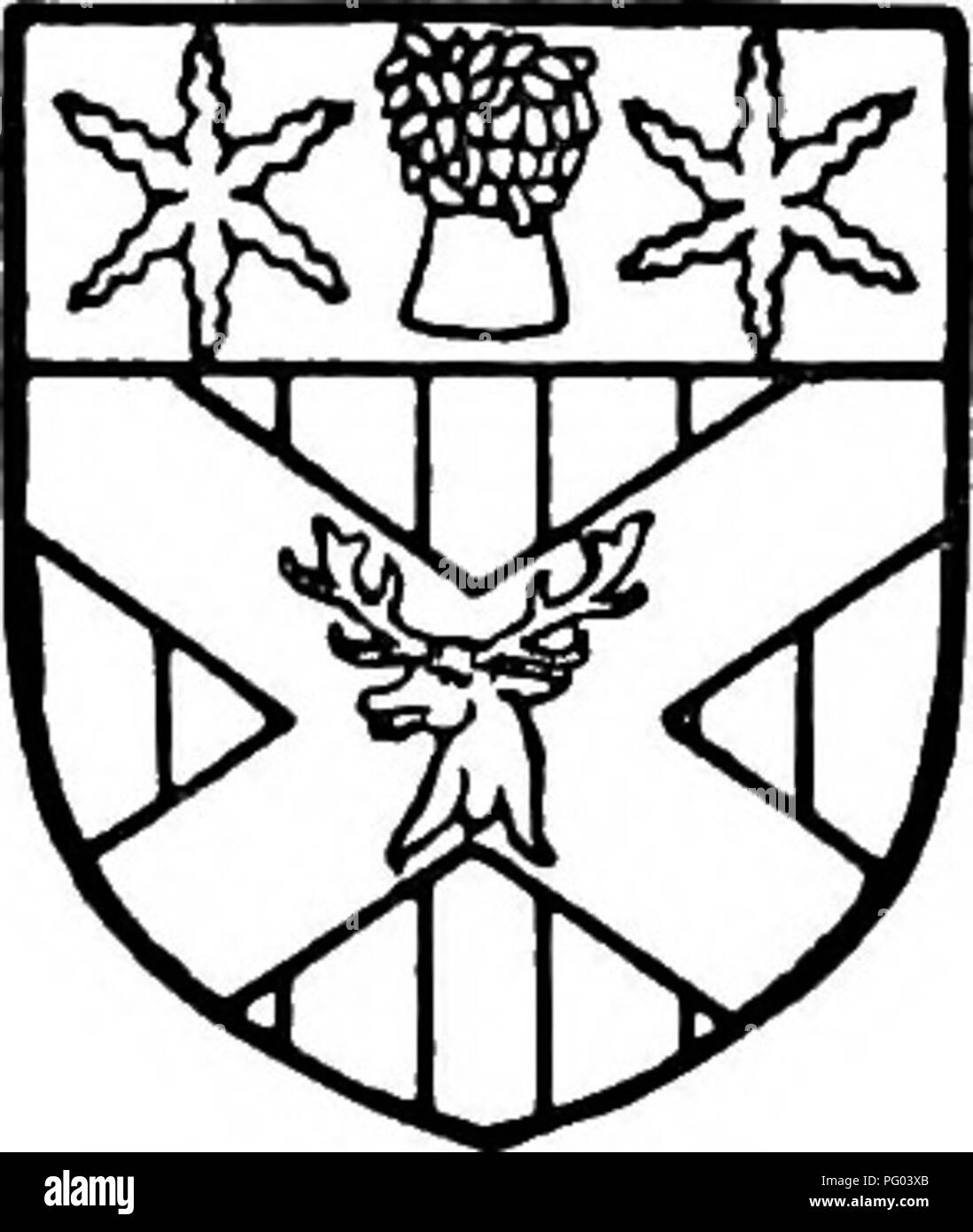 . Die Victoria Geschichte der Grafschaft von Lancaster;. Natural History. Braun von Astrop, Bart. Gules eine cheveran oder betvjeen tzuo Bären * Pa'ws in Chief ar gelöscht - Gent und vier Hände con-in saltire des Zweiten in der Grundplatte verbunden, auf einen Chief engrailed Gold eine tagle Sable angezeigt. Walker von der Osmaii-Tonne, Bart. Oder drei Pal - Ermöglicht die Gules überwunden, indem Ein saltire Argent aufgeladen â¢ Mit einem hart-^s Kopf gelöscht, auf einem Chief axure ein Gewand betiveen tvio Sterne der ^rSt, 1877, und das Museum Erweiterung und Technische Schule im Jahr 1902; ein stolzer Zierde der Stadt, später noch attraktiver durch die l Stockfoto