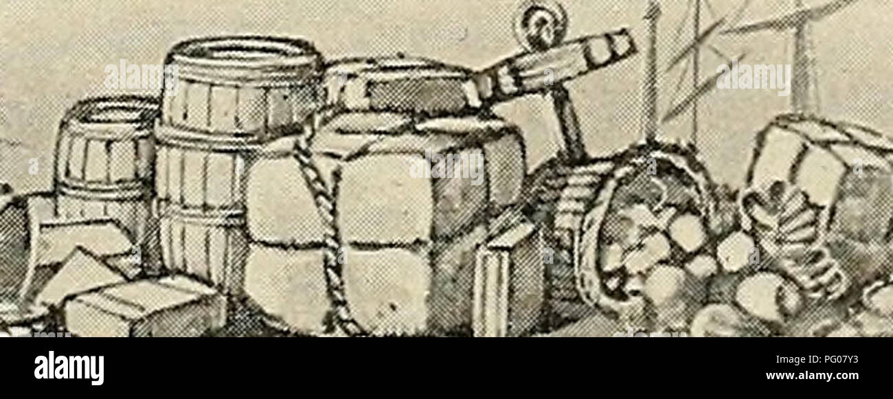 . Der Kuba zu überprüfen. Â Süden Arados Rompedores Perfecciooados Sistema de "Hall" TODOS CON RUEDA y CUCHILLO HENOH, DROMGOLD&amp; gehen. Â ¢ J^f i t FABRICANTES 29 Broadway, New York, US A i' I I^^> 5^^ Ich^^^^^^: iC%^^">^^^/b^-T'j. ^^^^^. Bitte beachten Sie, dass diese Bilder sind von der gescannten Seite Bilder, die digital für die Lesbarkeit verbessert haben mögen - Färbung und Aussehen dieser Abbildungen können nicht perfekt dem Original ähneln. extrahiert. Munson Steamship Line. New York: Munson Steamship Line Stockfoto