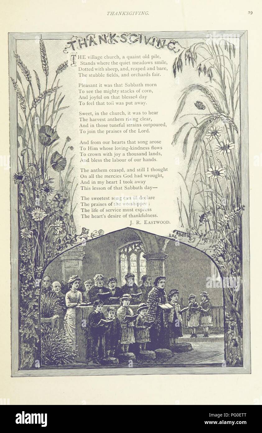 Bild von Seite 33 der unlight und Schatten. Werden Gedichte und Bilder des Lebens und der Natur. Illustrationen von F. Barnard, etc'. Stockfoto