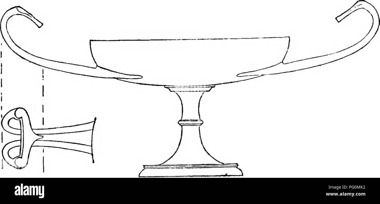 . Die Victoria Geschichte der Grafschaft von Hertford. Natural History. Bronze Ring mit Knopf (}) Bronze Kanne (wiederhergestellt) (^). Silber Griffe, mit Muster Kylix ( | ) Späten keltischen Antiquitäten in Welwyn 167 gefunden. Bitte beachten Sie, dass diese Bilder sind von der gescannten Seite Bilder, die digital für die Lesbarkeit verbessert haben mögen - Färbung und Aussehen dieser Abbildungen können nicht perfekt dem Original ähneln. extrahiert. Seite, William, 1861-1934, hrsg. Westminster [etc. , A. Constable&amp; Company, Limited] Stockfoto