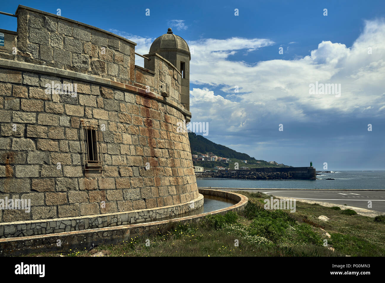 Museum des Meeres in der Stadt La Guardia - A Guarda - Pontevedra, Galicien, Spanien, Europa Stockfoto