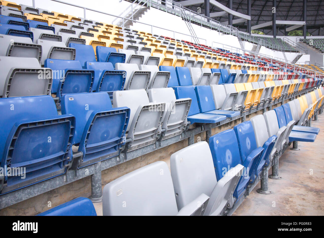 Sitzecke In Malaysia National Hockey Stadion In Bukit Jalil Stockfotografie Alamy