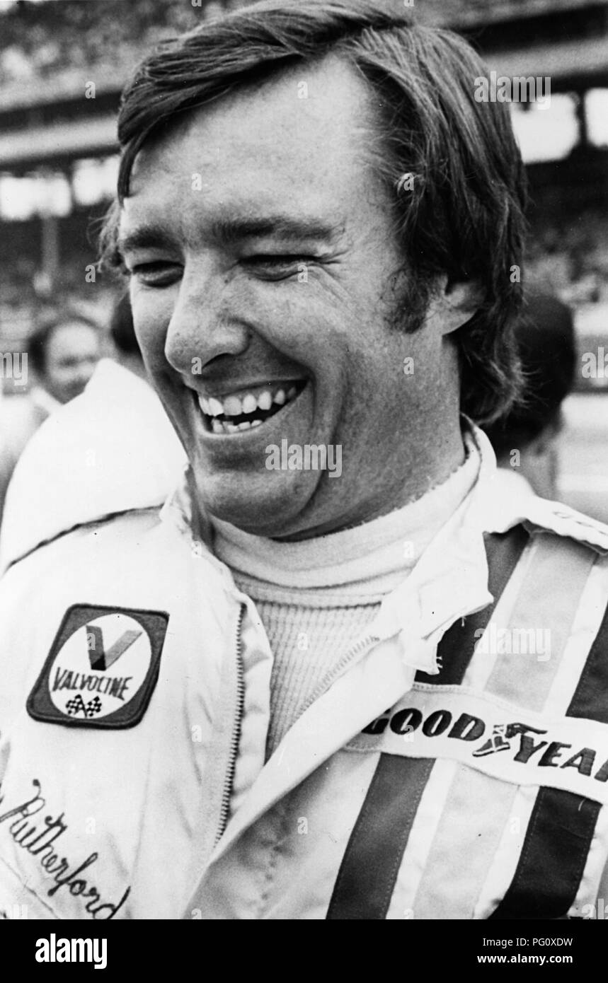 Johnny Rutherford Stockfoto