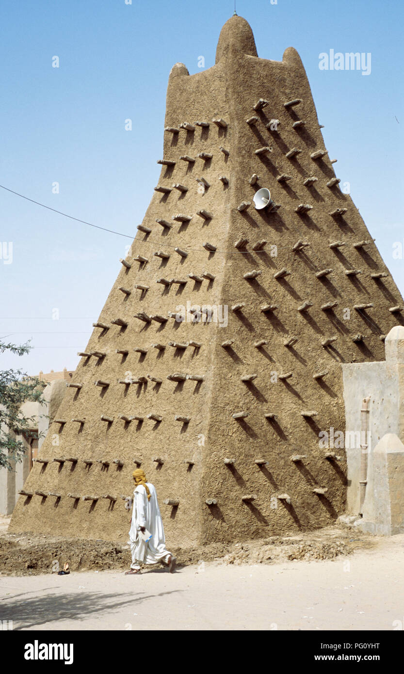 Sankore Moschee in Timbuktu, Mali für redaktionelle NUR VERWENDEN Stockfoto