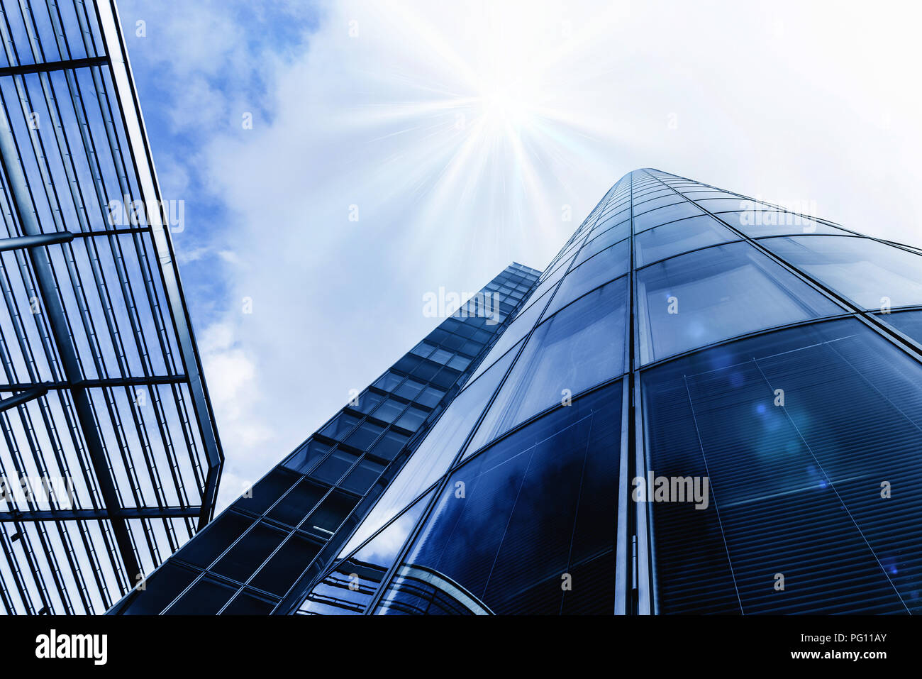 Bürogebäude. skyscraper Stockfoto