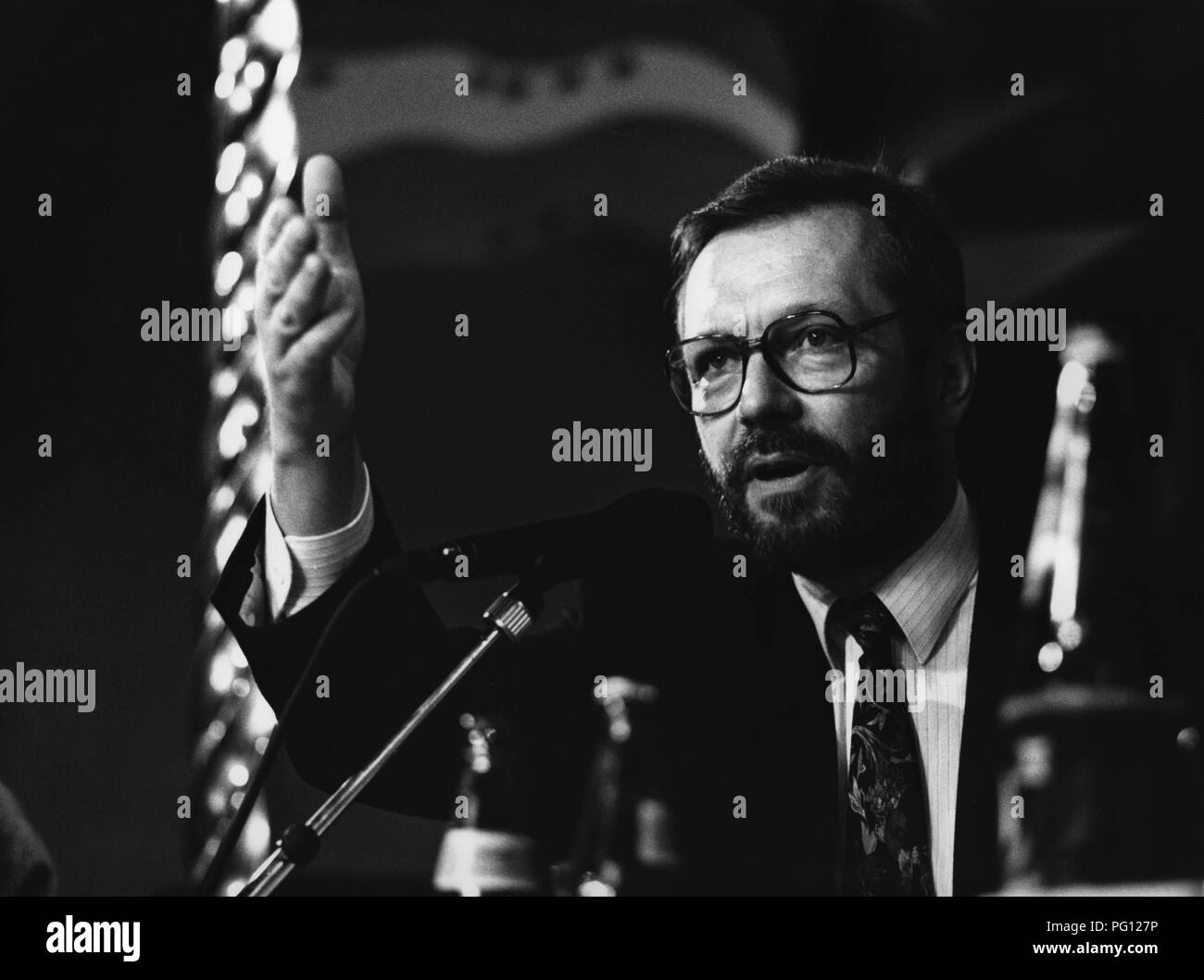 Der polnische Produzent und Regisseur Krzysztof Zanussi. Stockfoto