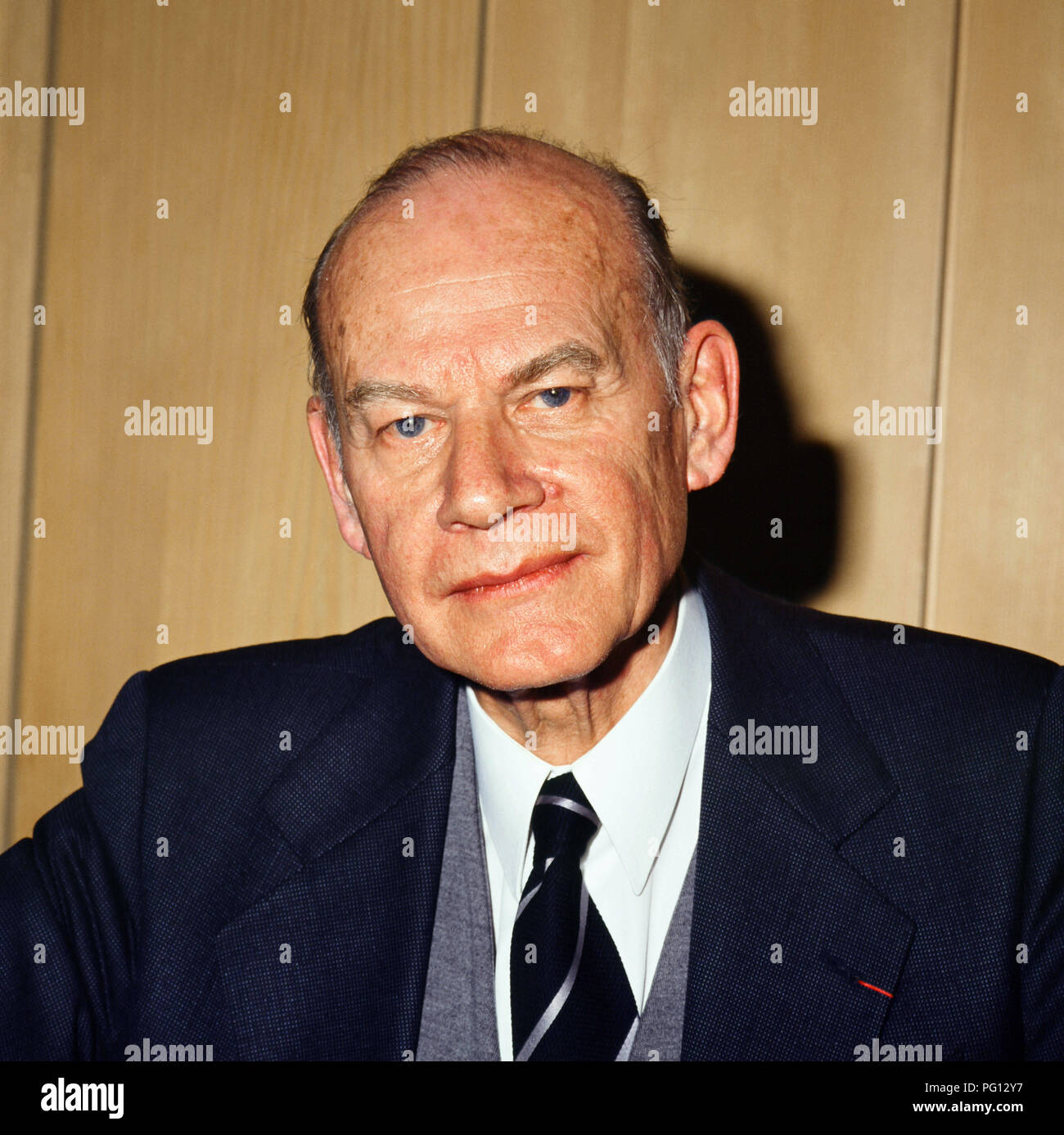 Wolfgang Stresemann, Jurist und Autor. Stockfoto