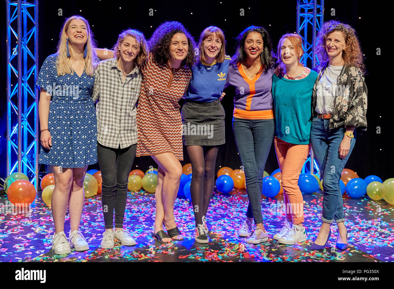 Edinburgh, Großbritannien. 23. August 2018. Edinburgh Comedy Awards 2018. Credit: Andrew Eaton/Alamy Leben Nachrichten. Stockfoto