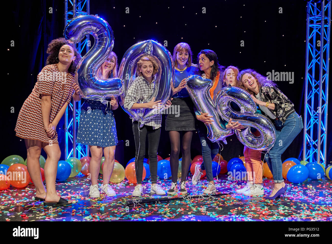 Edinburgh, Großbritannien. 23. August 2018. Edinburgh Comedy Awards 2018. Credit: Andrew Eaton/Alamy Leben Nachrichten. Stockfoto