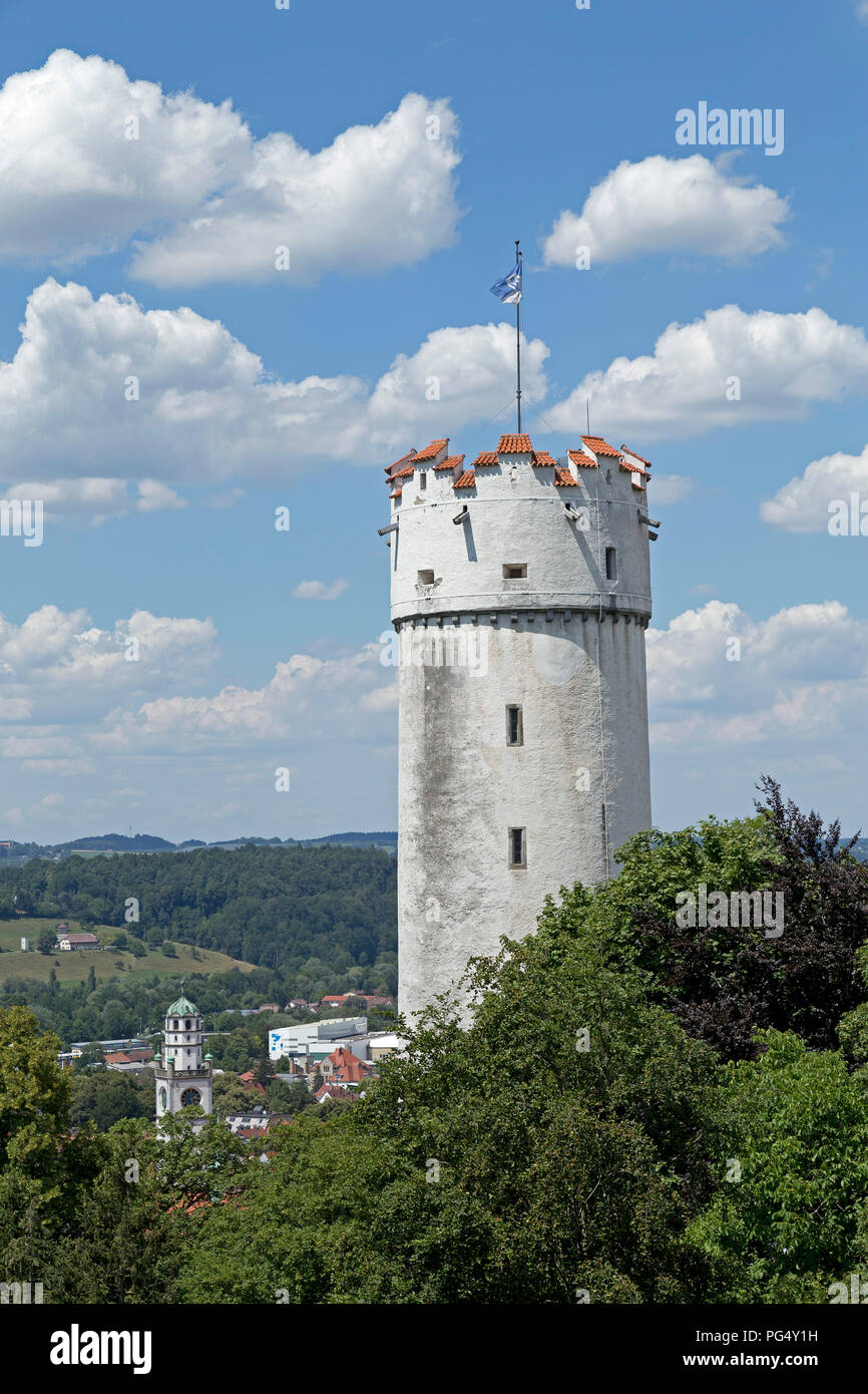 Mehlsack (mehlsack) Tower, Ravensburg, Baden-Württemberg, Deutschland Stockfoto