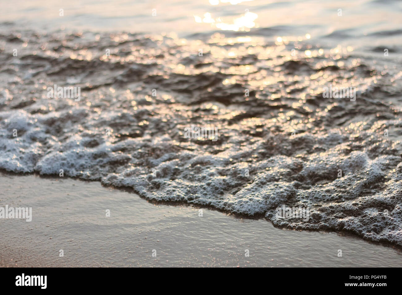 Strand von San Juan, Palompon Leyte, Philippinen Stockfoto