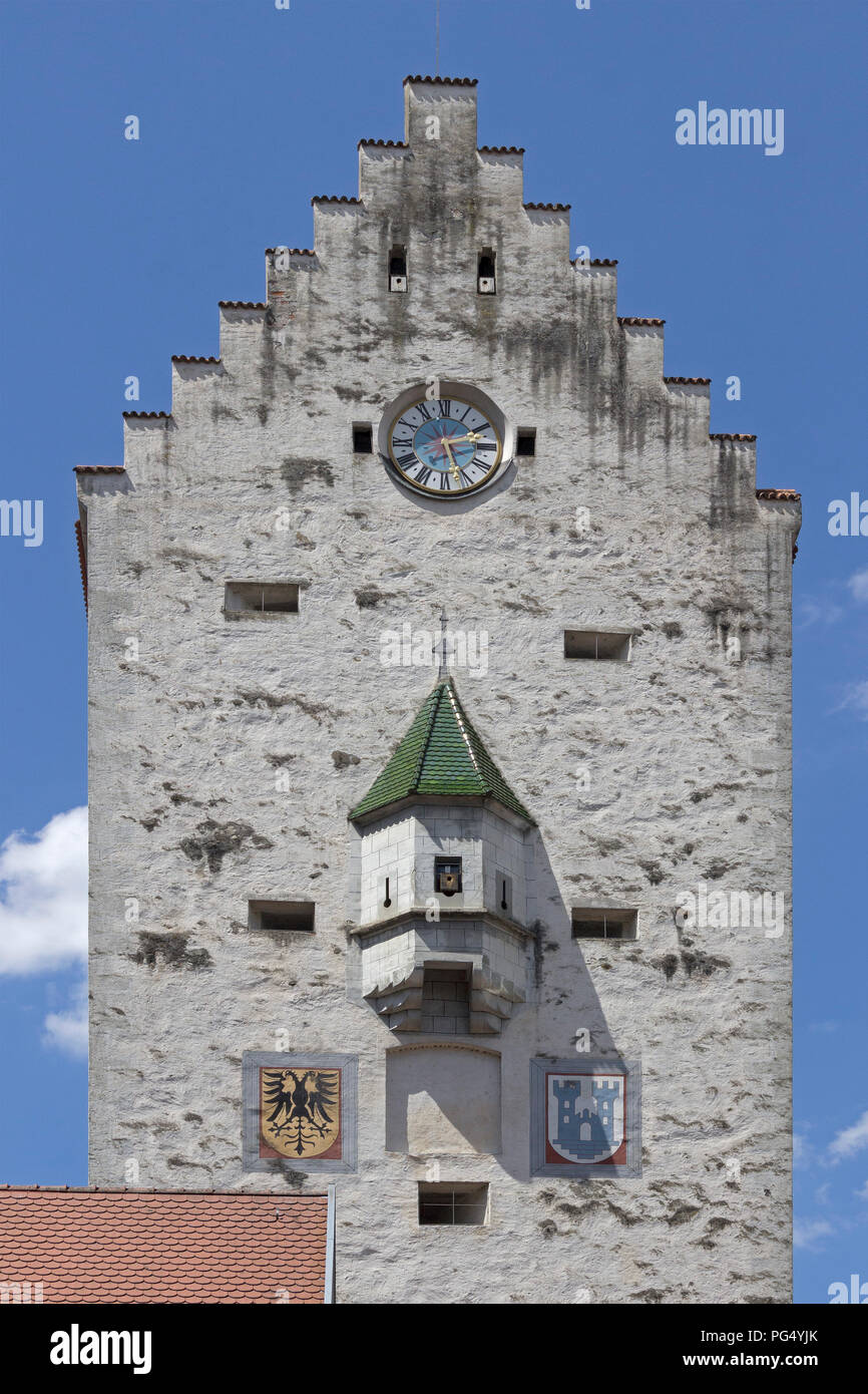 Obertor (Oberes Tor), Ravensburg, Baden-Württemberg, Deutschland Stockfoto