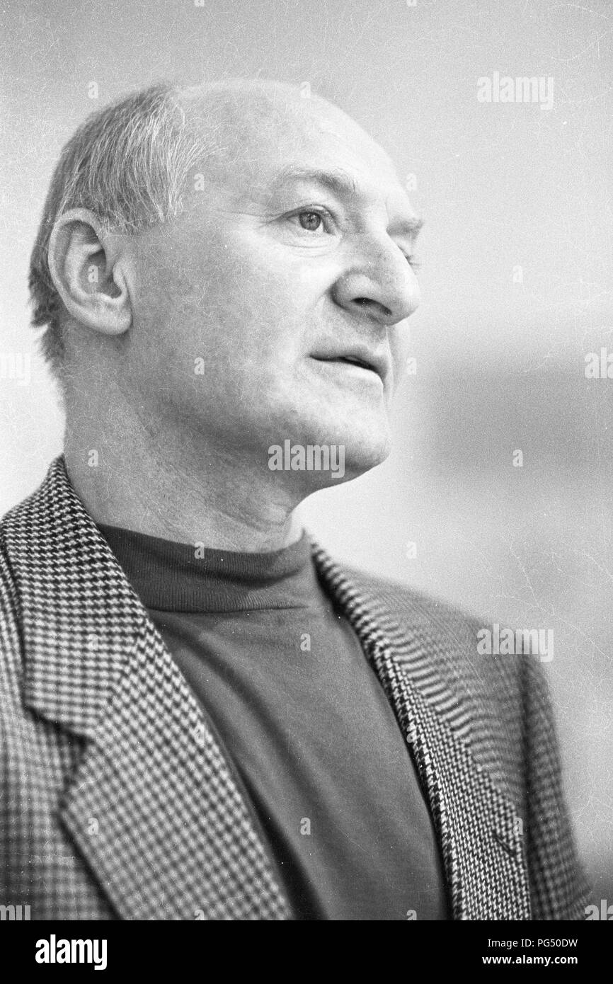 Die tschechischen Künstler Otakar Slavik eine Ausstellung seiner Werke in Wiener Neustadt. Stockfoto