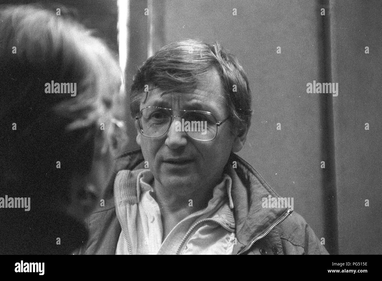 Der tschechische Regisseur und Schauspieler Jiri Menzel in Prag Stockfoto