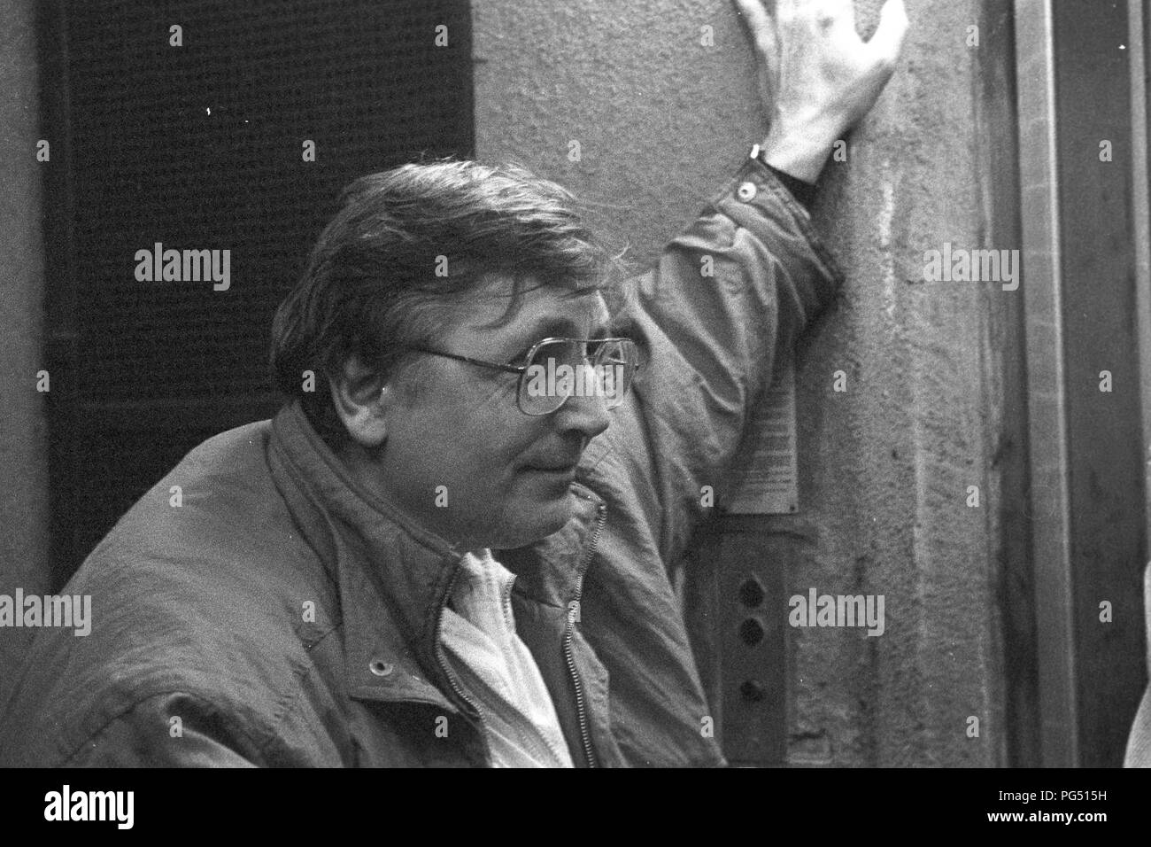 Der tschechische Regisseur und Schauspieler Jiri Menzel in Prag. Stockfoto