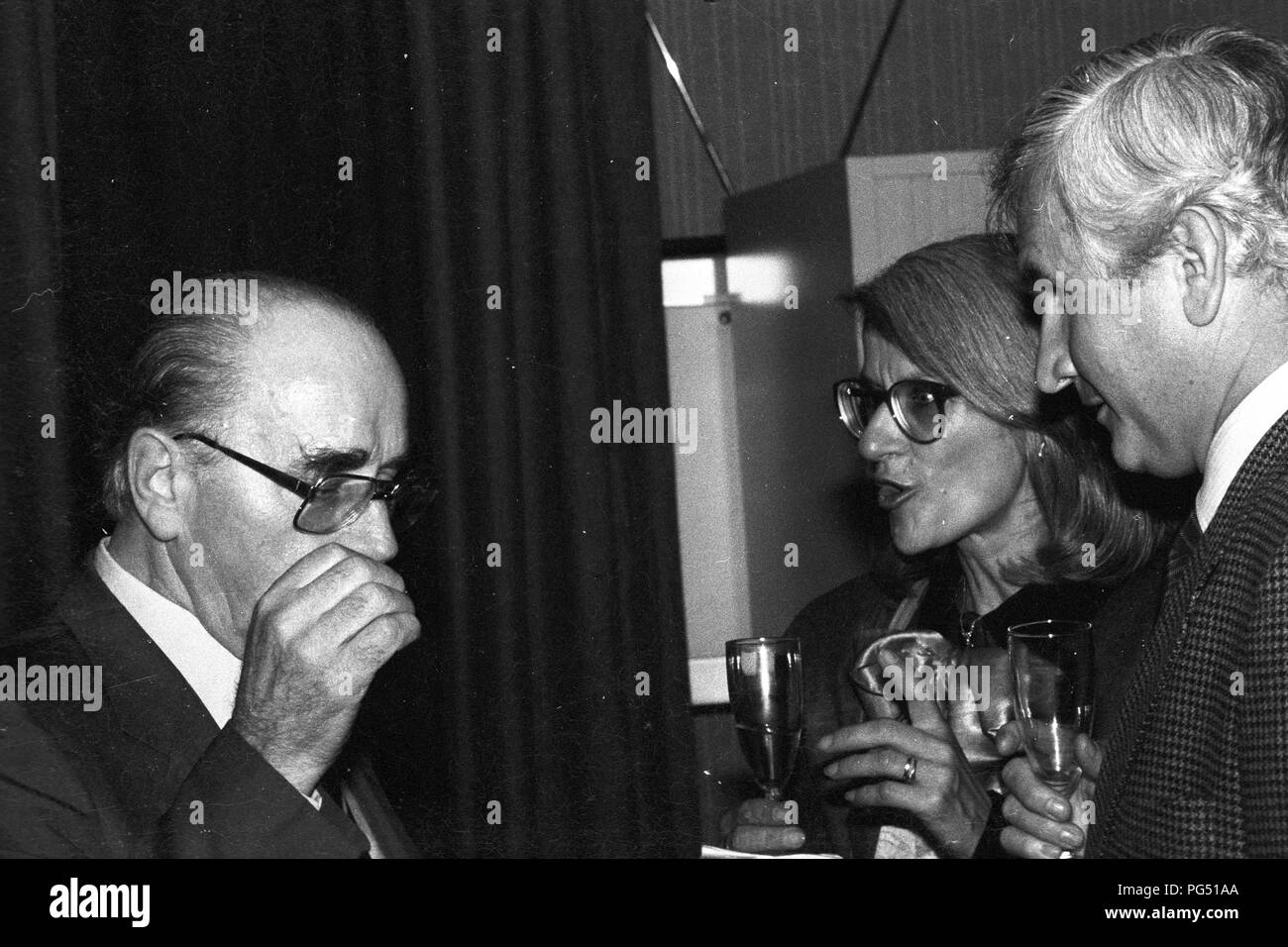 Die tschechischen Künstler und Aktivist Jiri Kolar. Stockfoto