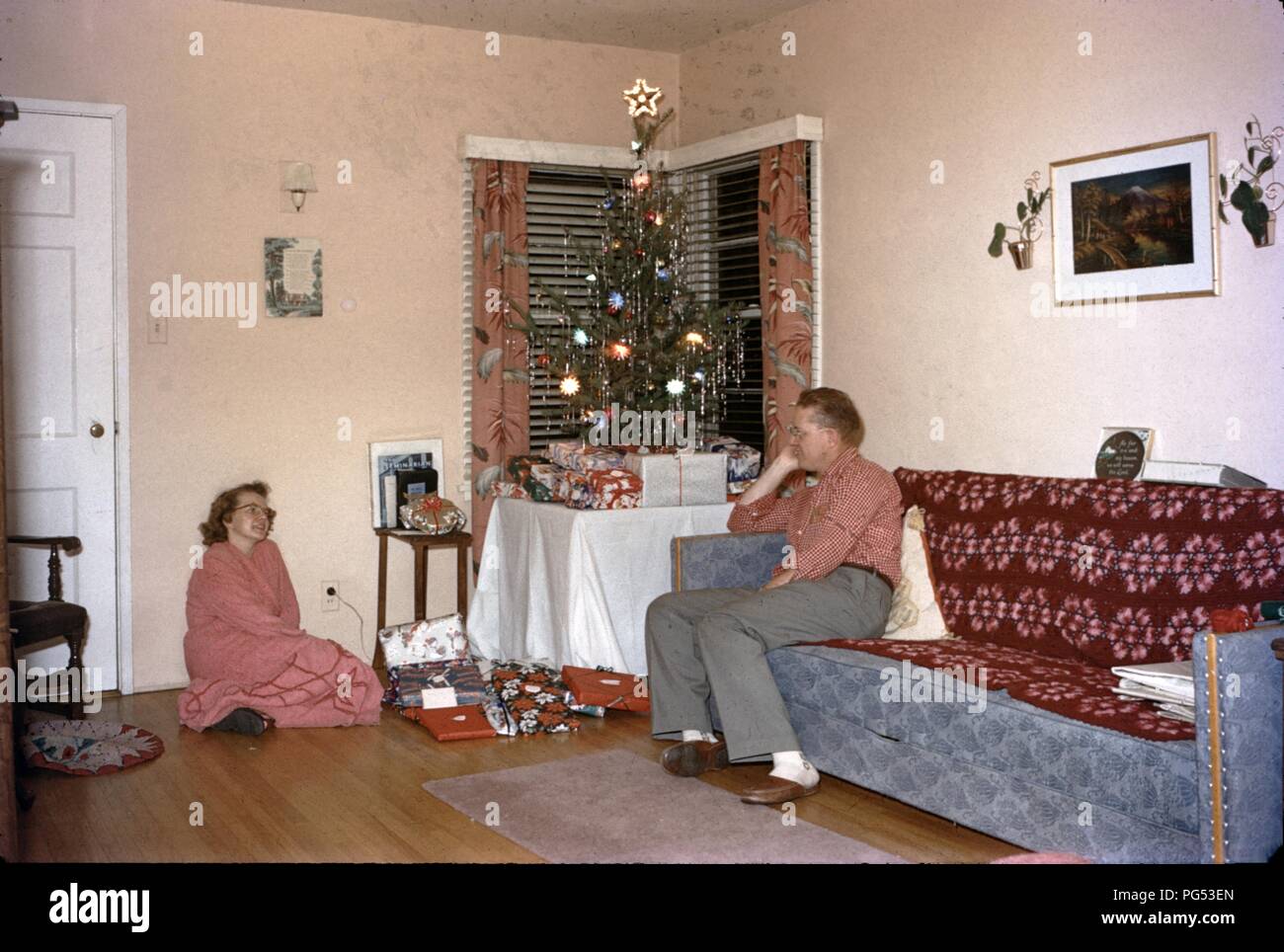 Vintage archival Foto aufgenommen im Jahr 1955 Stockfoto