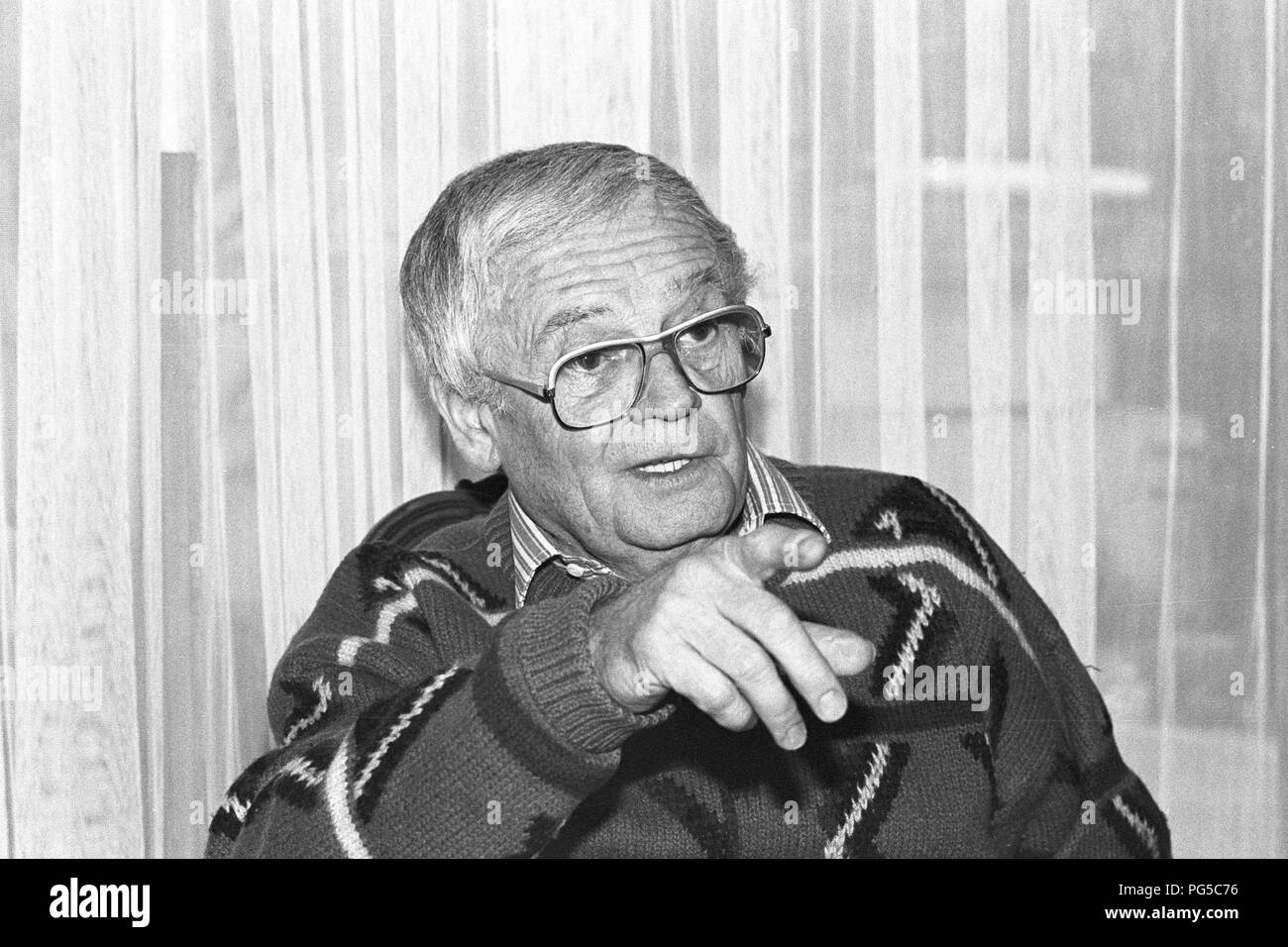 "Die tschechische Bildhauer und Maler Karel Malich (geboren 1924). Malich war Mitbegründer der Künstlergruppe "kupina Krizovatka" und ab 1990 als Professor an der Akademie der Bildenden Künste in Prag. Stockfoto