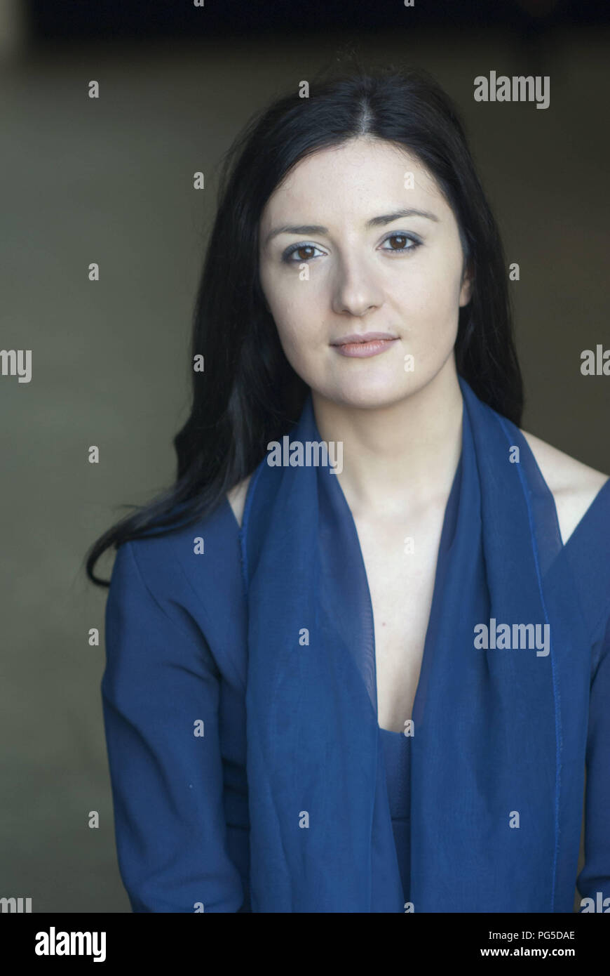 Leipzig, DEU, 14.03.2014: Portrait Alissa Ganijewa, Schriftsteller und Autor (Russland) Stockfoto