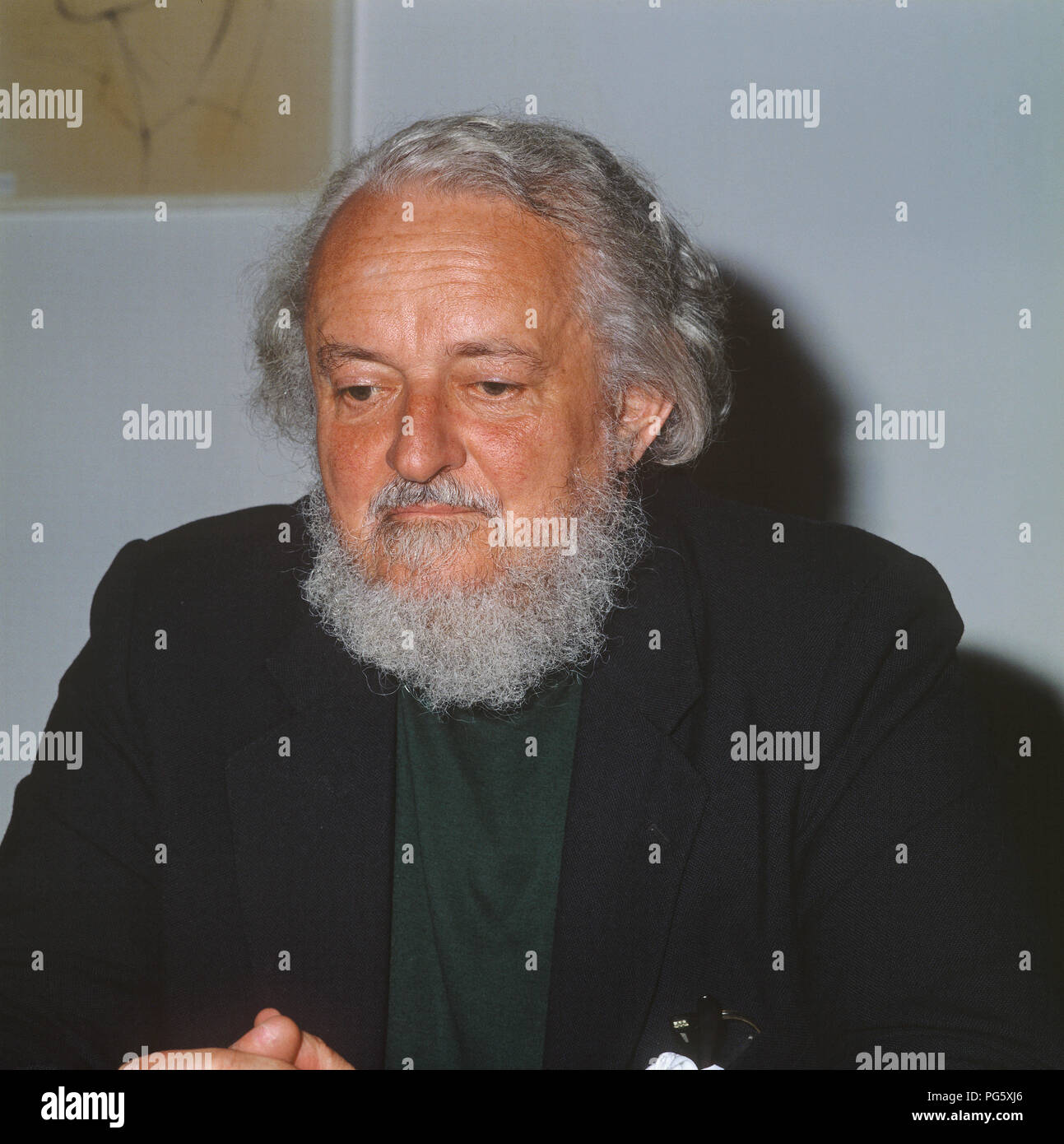 Gottfried von Einems (Komponist - Österreich) - 09.22.1980 Stockfoto