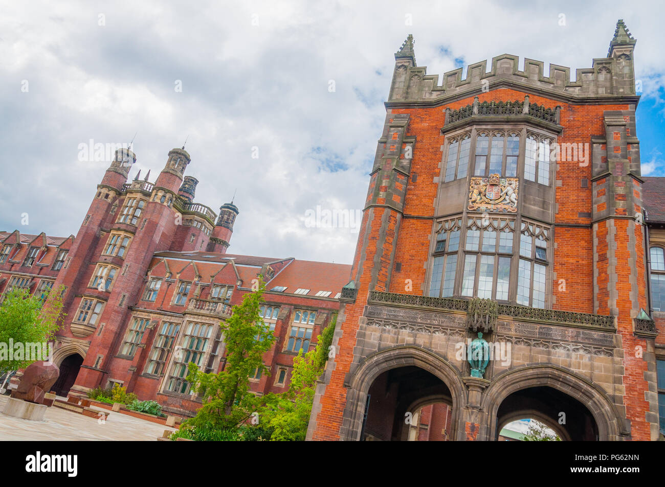 Gebäude der Newcastle University in Newcastle, England, Großbritannien Stockfoto