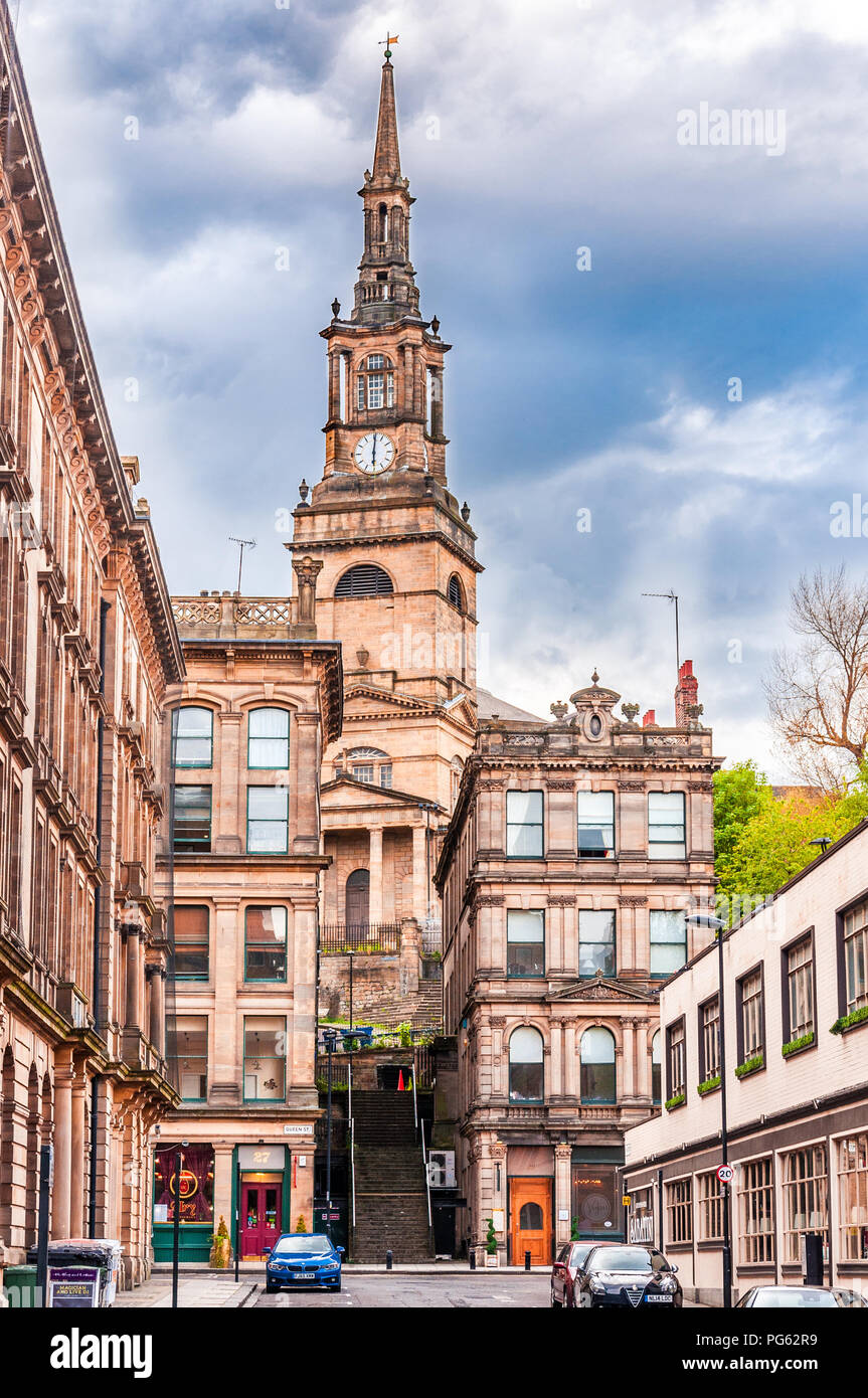 Die Kirche des Heiligen Willibrord mit allen Heiligen in Newcastle, England, Großbritannien Stockfoto