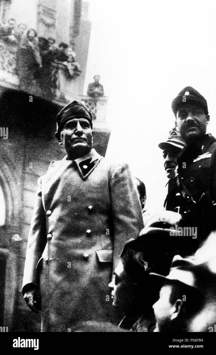 Benito Mussolini, 1941 Stockfoto