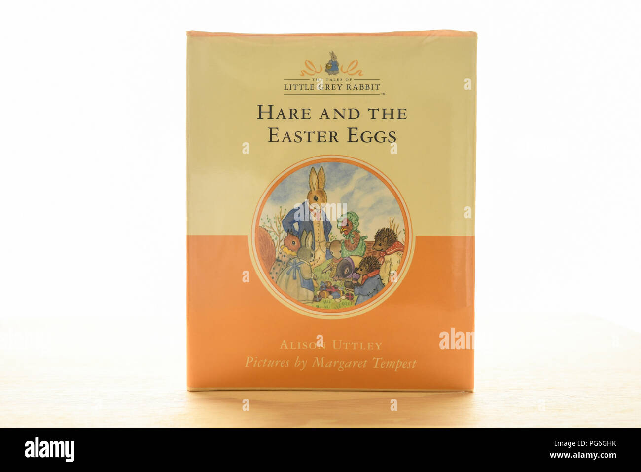 Die Geschichten der Kleine graue Hase Hase - und die Ostereier von Alison Uttley - Reprint von 2000 Buch 1952 erstmals veröffentlicht. Stockfoto