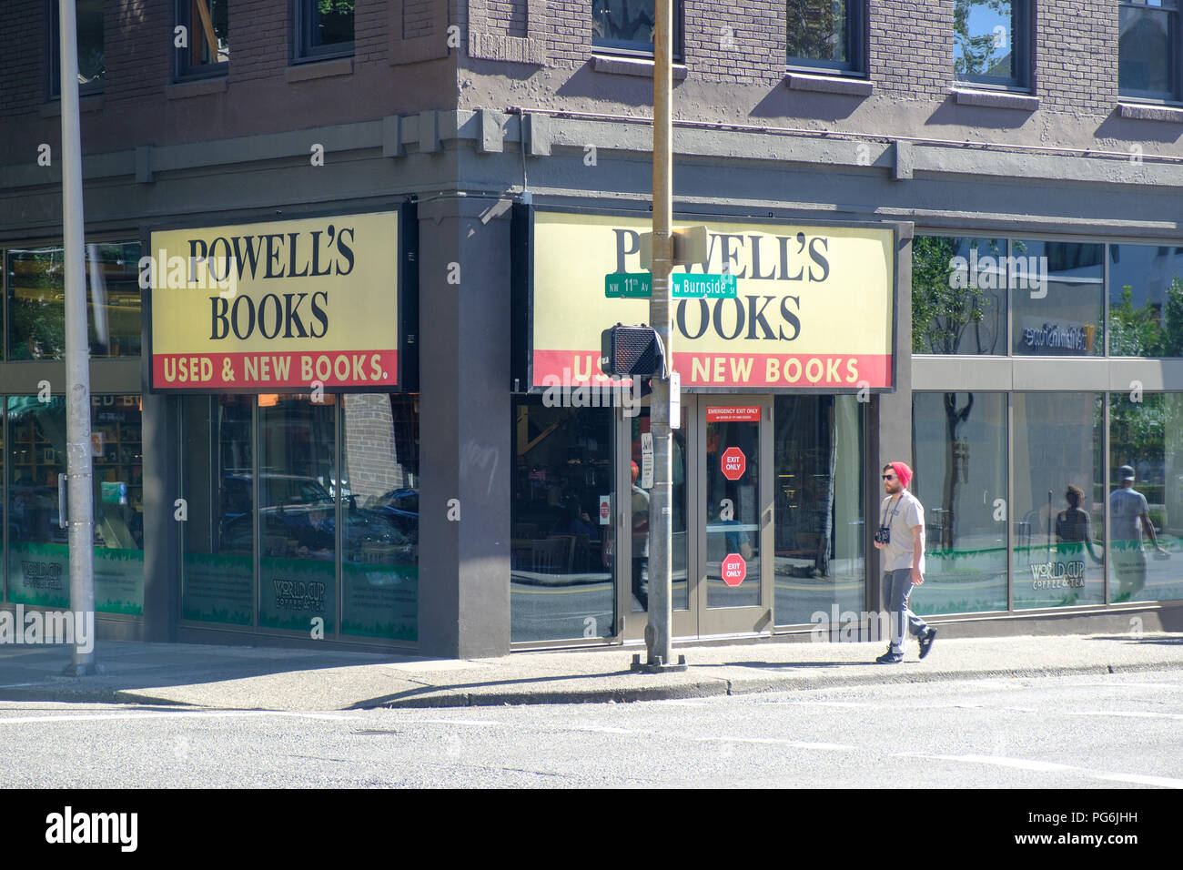 Powell's Stadt der Bücher, Portland, Oregon, USA Stockfoto